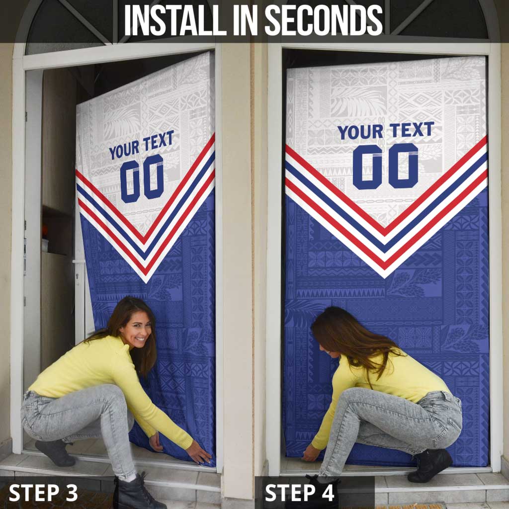 Custom Toa Samoa Rugby Door Cover 1992-1993 Special Edition - Polynesian Pride