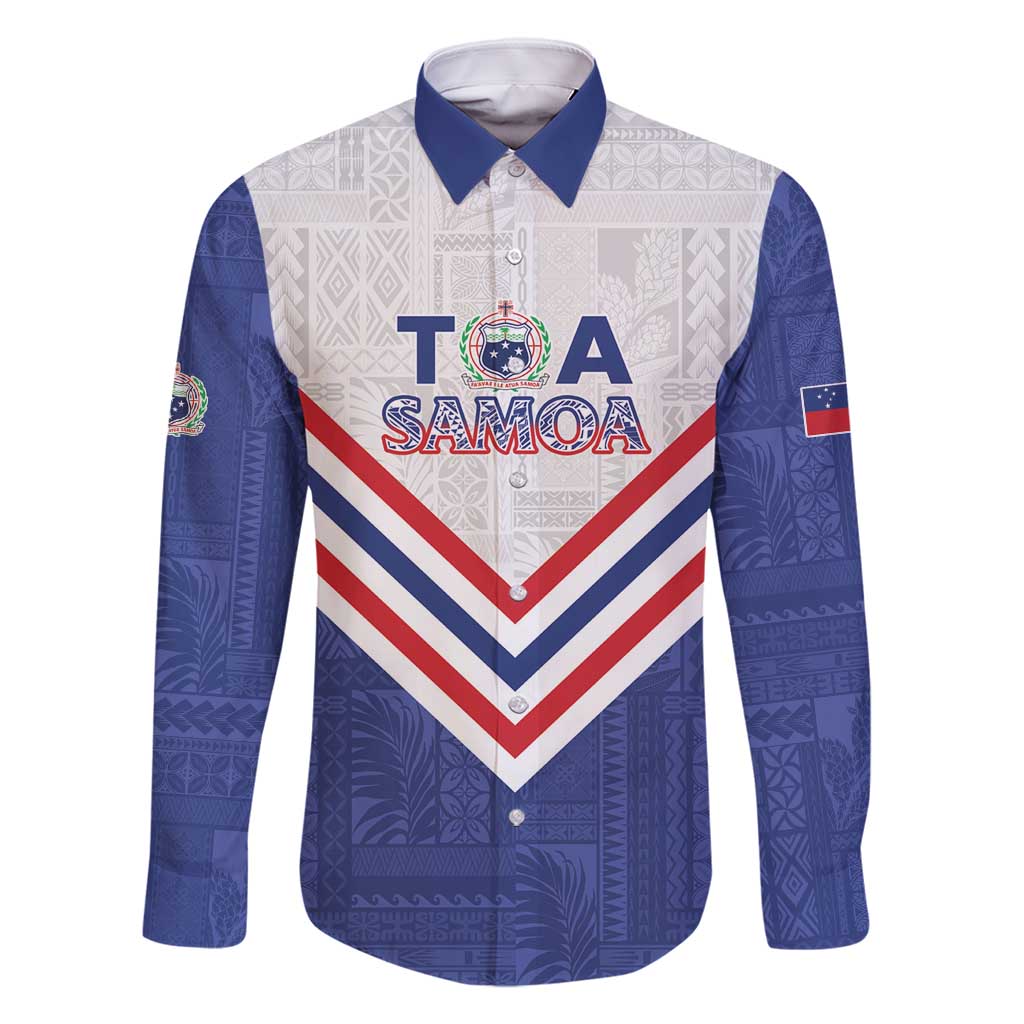 Custom Toa Samoa Rugby Family Matching Long Sleeve Bodycon Dress and Hawaiian Shirt 1992-1993 Special Edition - Polynesian Pride