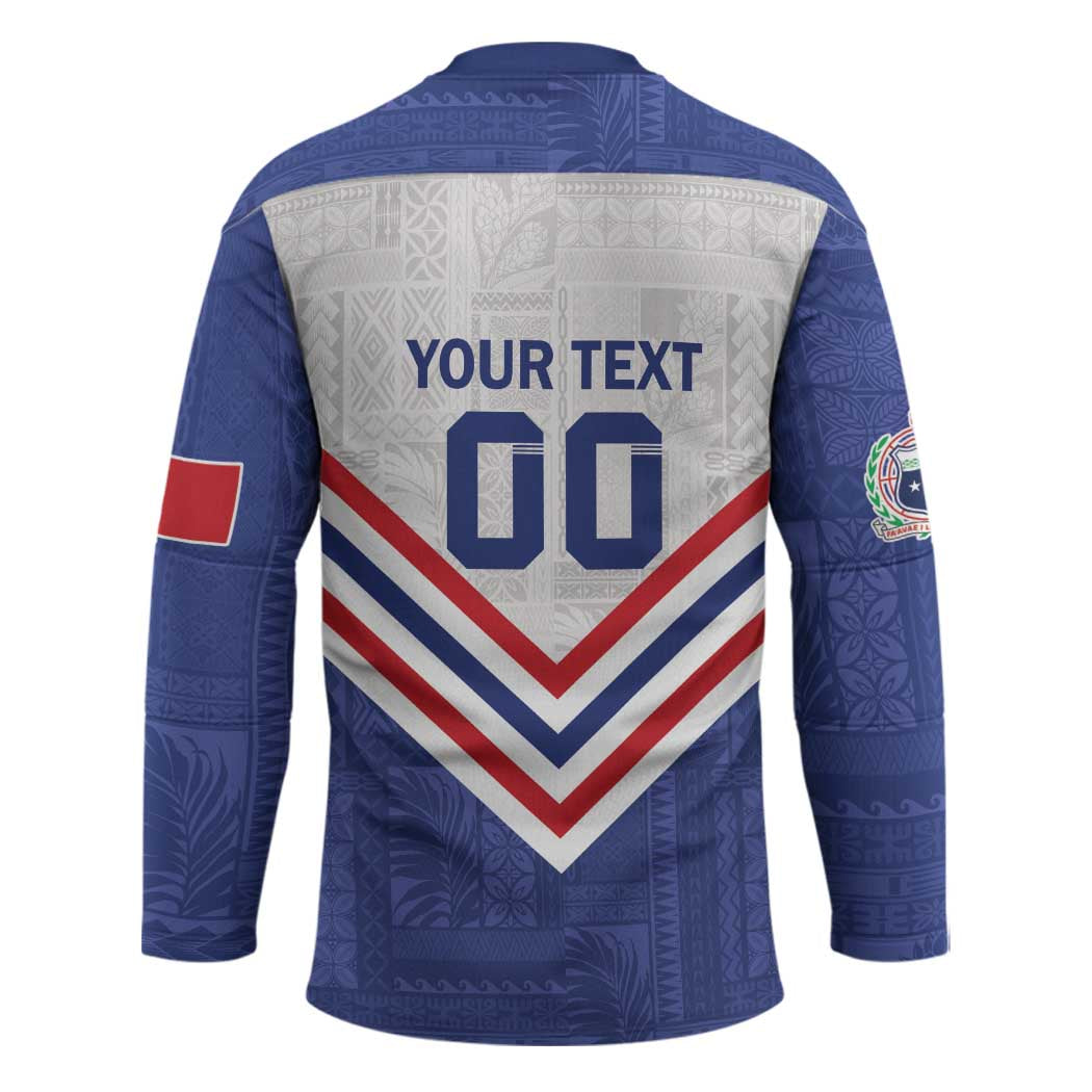 Custom Toa Samoa Rugby Hockey Jersey 1992-1993 Special Edition LT01 - Polynesian Pride