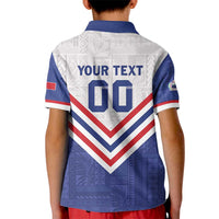 Custom Toa Samoa Rugby Kid Polo Shirt 1992-1993 Special Edition LT01 - Polynesian Pride