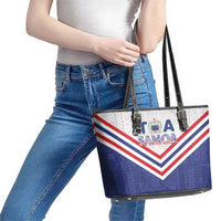 Toa Samoa Rugby Leather Tote Bag 1992-1993 Special Edition LT01 - Polynesian Pride