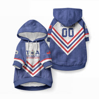 Custom Toa Samoa Rugby Pet Hoodie 1992-1993 Special Edition