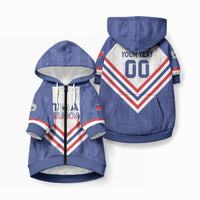 Custom Toa Samoa Rugby Pet Hoodie 1992-1993 Special Edition