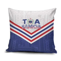 Toa Samoa Rugby Pillow Cover 1992-1993 Special Edition LT01 Blue - Polynesian Pride