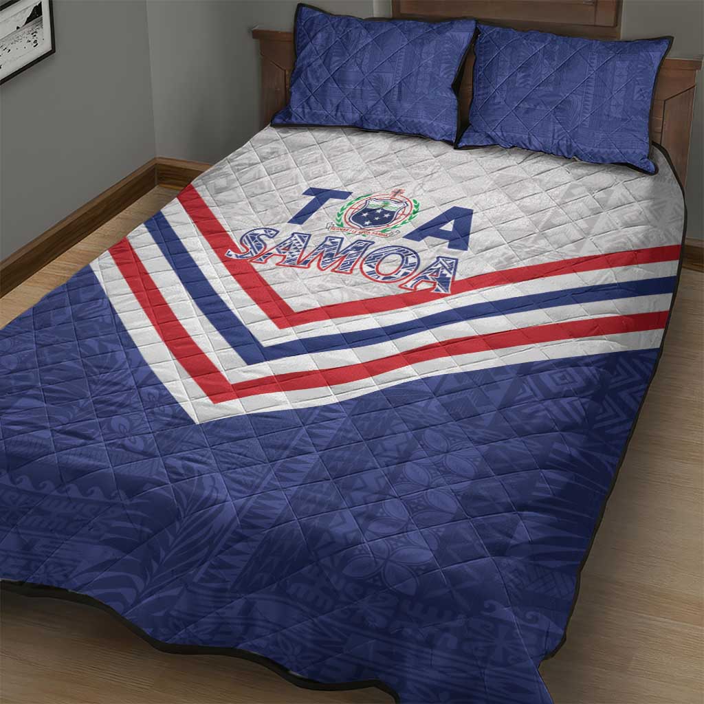 Toa Samoa Rugby Quilt Bed Set 1992-1993 Special Edition - Polynesian Pride