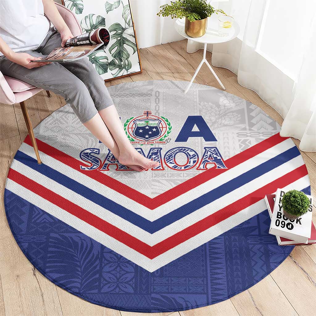 Toa Samoa Rugby Round Carpet 1992-1993 Special Edition LT01 - Polynesian Pride