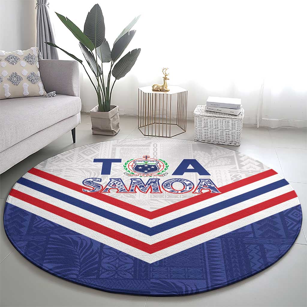 Toa Samoa Rugby Round Carpet 1992-1993 Special Edition LT01 - Polynesian Pride