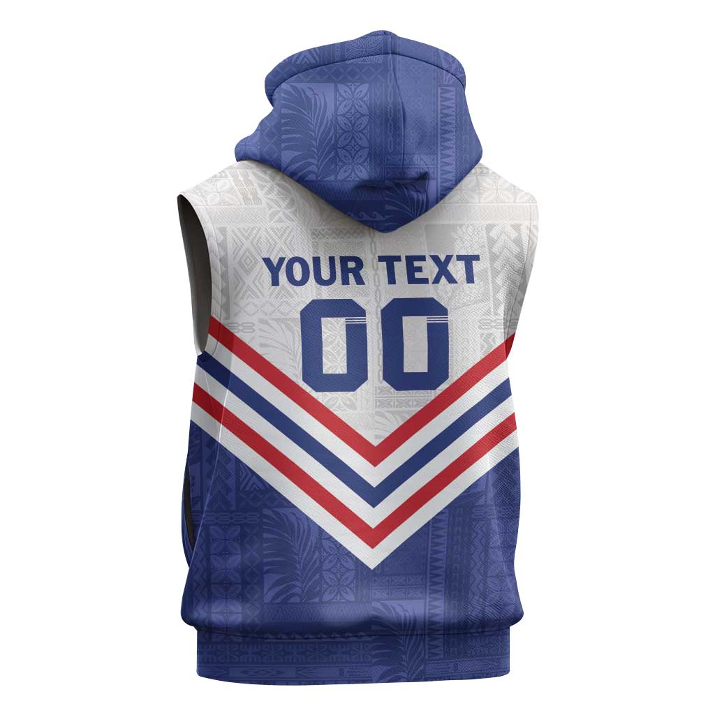 Custom Toa Samoa Rugby Sleeveless Hoodie 1992-1993 Special Edition - Polynesian Pride