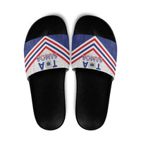 Toa Samoa Rugby Slide Sandals 1992-1993 Special Edition LT01 Blue - Polynesian Pride