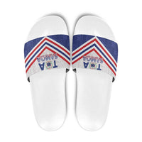 Toa Samoa Rugby Slide Sandals 1992-1993 Special Edition LT01 Blue - Polynesian Pride