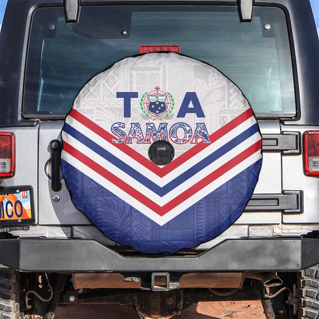 Toa Samoa Rugby Spare Tire Cover 1992-1993 Special Edition LT01 Blue - Polynesian Pride