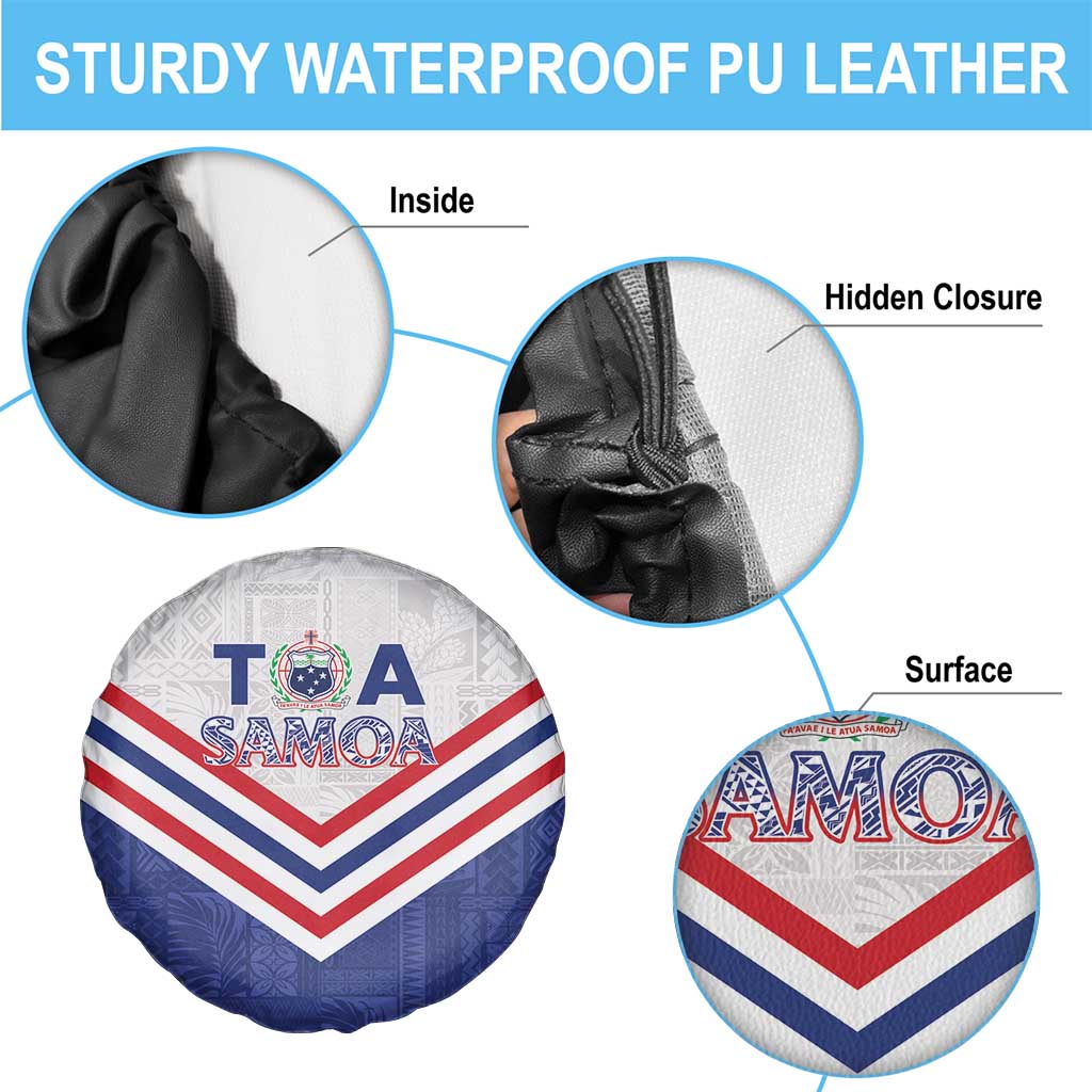 Toa Samoa Rugby Spare Tire Cover 1992-1993 Special Edition LT01 - Polynesian Pride