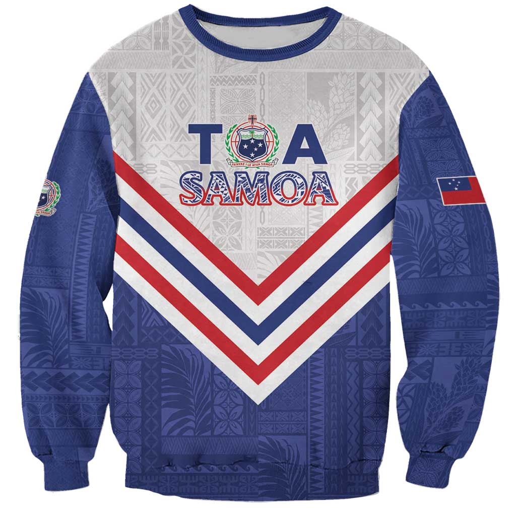 Custom Toa Samoa Rugby Sweatshirt 1992-1993 Special Edition - Polynesian Pride