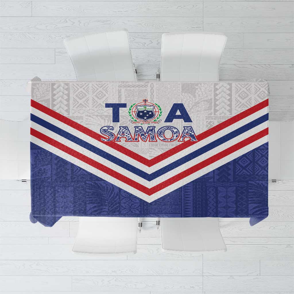 Toa Samoa Rugby Tablecloth 1992-1993 Special Edition LT01 Blue - Polynesian Pride