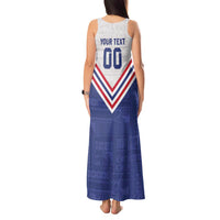 Custom Toa Samoa Rugby Tank Maxi Dress 1992-1993 Special Edition LT01 - Polynesian Pride