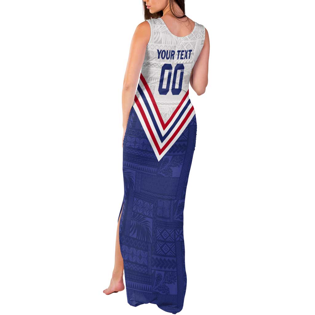 Custom Toa Samoa Rugby Tank Maxi Dress 1992-1993 Special Edition LT01 - Polynesian Pride