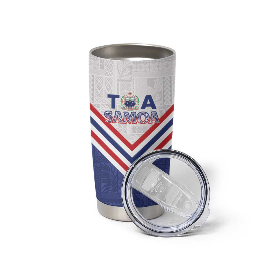 Custom Toa Samoa Rugby Tumbler Cup 1992-1993 Special Edition - Polynesian Pride