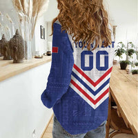 Custom Toa Samoa Rugby Women Casual Shirt 1992-1993 Special Edition LT01 - Polynesian Pride