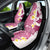 Maori Manta Ray Plumeria Royal Pink Car Seat Cover