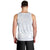 Plumeria Floral White Sunday Men Tank Top