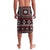 Fiji Masi Tapa Pattern Red Lavalava - Polynesian Pride