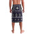 Fiji Masi Tapa Pattern Purple Lavalava - Polynesian Pride
