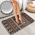 Fiji Masi Tapa Pattern Orange Bathroom Set - Polynesian Pride