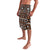 Fiji Masi Tapa Pattern Orange Lavalava - Polynesian Pride