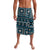 Fiji Masi Tapa Pattern Blue Lavalava - Polynesian Pride