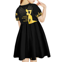 Haiti Neg Marron Gold Kid Short Sleeve Dress Lespwa pa anyen san aksyon LT01 - Polynesian Pride