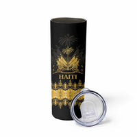 Haiti Neg Marron Gold Skinny Tumbler Lespwa pa anyen san aksyon LT01 - Polynesian Pride