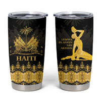 Haiti Neg Marron Gold Tumbler Cup Lespwa pa anyen san aksyon LT01 Gold - Polynesian Pride
