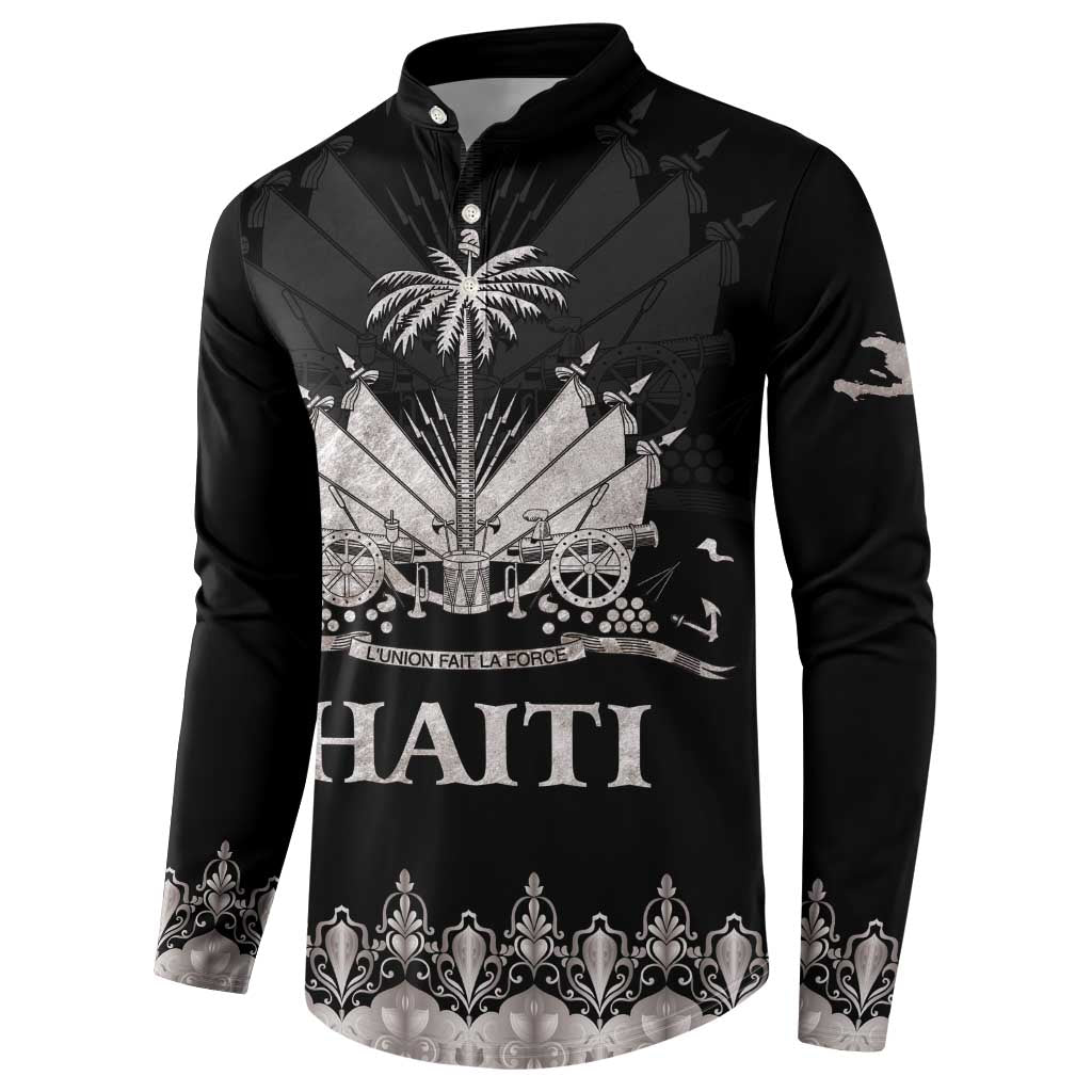 Haiti Neg Marron Silver Button Sweatshirt Hope is Nothing Without Action LT01 - Polynesian Pride