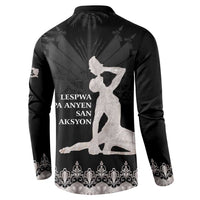 Haiti Neg Marron Silver Button Sweatshirt Hope is Nothing Without Action LT01 - Polynesian Pride