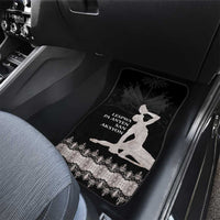 Haiti Neg Marron Silver Car Mats Hope is Nothing Without Action LT01 - Polynesian Pride