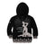 Haiti Neg Marron Silver Kid Hoodie Hope is Nothing Without Action