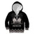 Haiti Neg Marron Silver Kid Hoodie Hope is Nothing Without Action