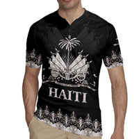 Haiti Neg Marron Silver Rugby Jersey Hope is Nothing Without Action LT01 - Polynesian Pride