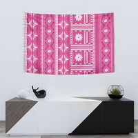 Fiji Masi All Pink Tapestry Tapa Pattern LT01 - Polynesian Pride