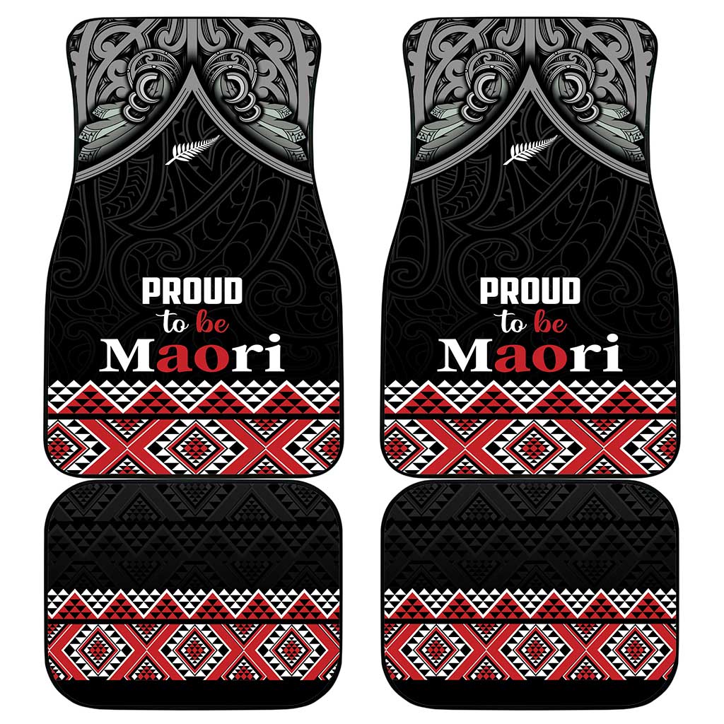 Aotearoa Toitu Te Tiriti Waitangi Car Mats Proud To Be Maori