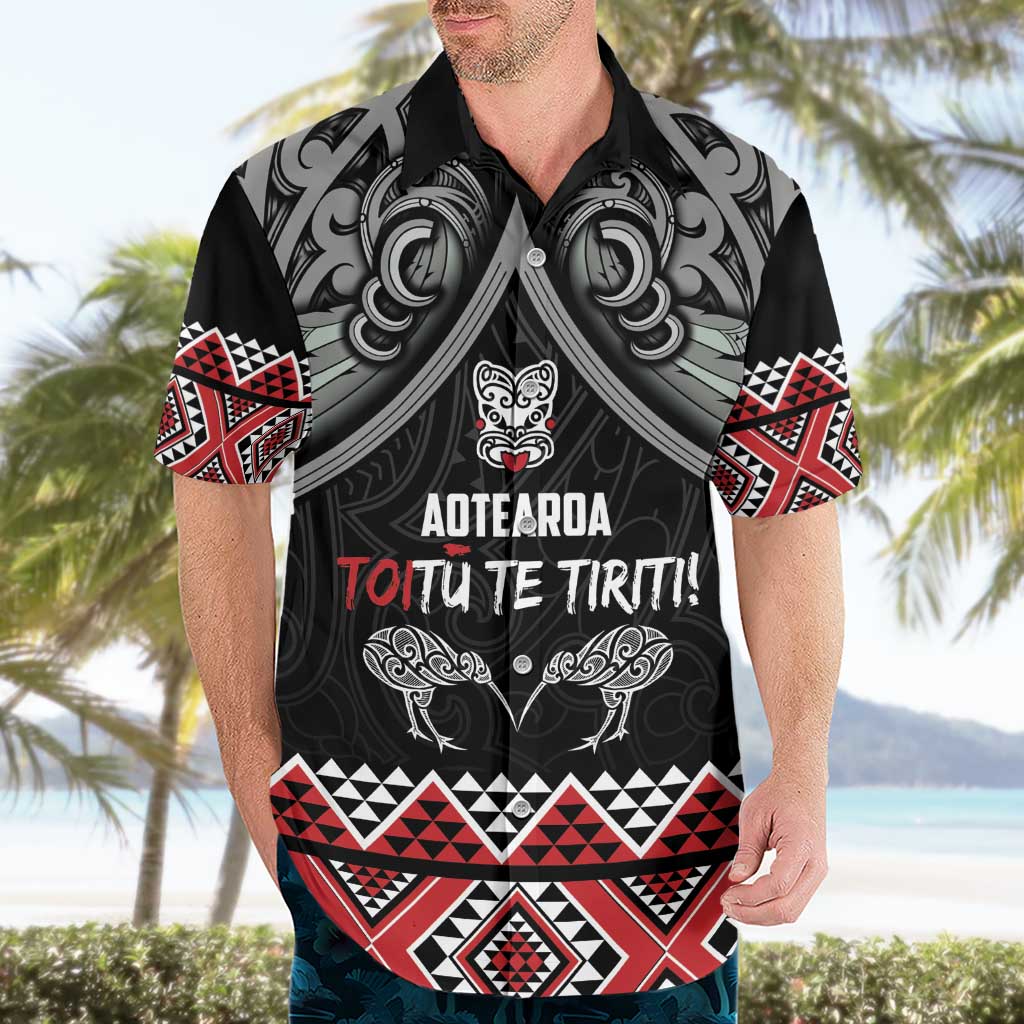 Aotearoa Toitu Te Tiriti Waitangi Hawaiian Shirt Proud To Be Maori