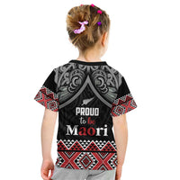 Aotearoa Toitu Te Tiriti Waitangi Kid T Shirt Proud To Be Maori