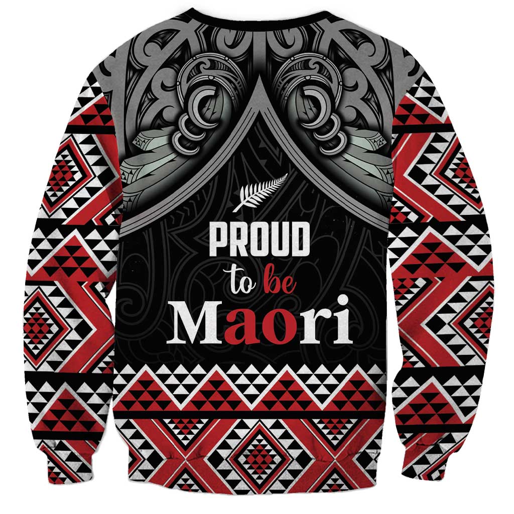Aotearoa Toitu Te Tiriti Waitangi Sweatshirt Proud To Be Maori