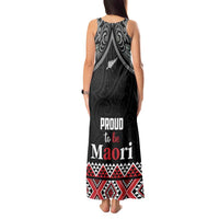 Aotearoa Toitu Te Tiriti Waitangi Tank Maxi Dress Proud To Be Maori
