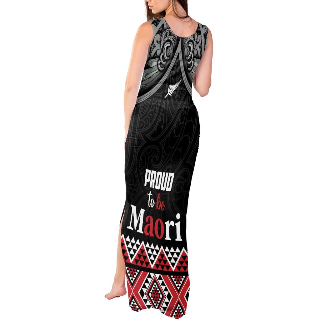Aotearoa Toitu Te Tiriti Waitangi Tank Maxi Dress Proud To Be Maori
