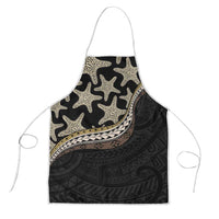 Beige Polynesian Starfish Unique Pattern Apron LT01 Beige - Polynesian Pride