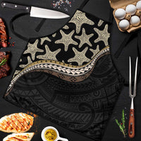 Beige Polynesian Starfish Unique Pattern Apron LT01 Beige - Polynesian Pride