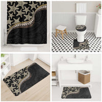 Beige Polynesian Starfish Unique Pattern Bathroom Set LT01 - Polynesian Pride