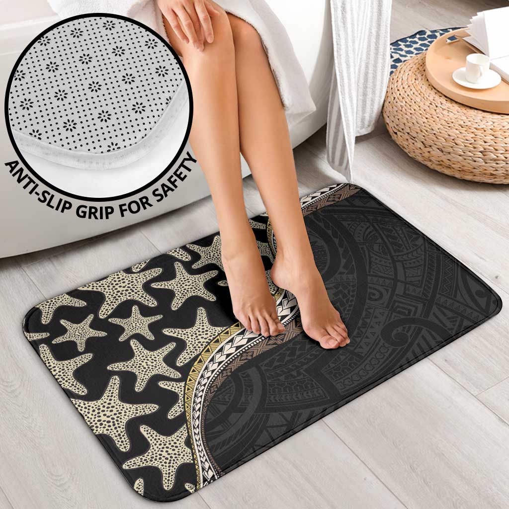 Beige Polynesian Starfish Unique Pattern Bathroom Set LT01 - Polynesian Pride