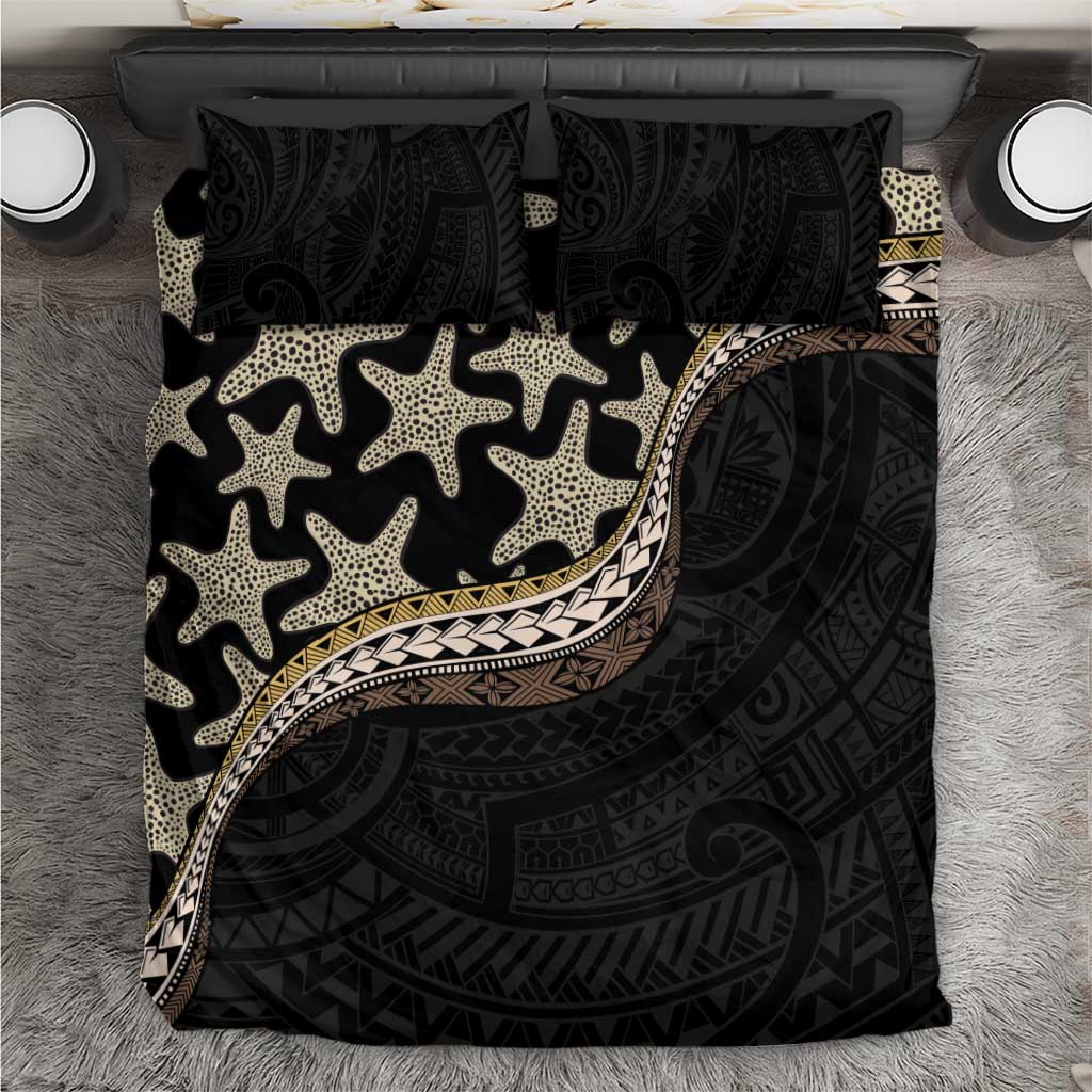 Beige Polynesian Starfish Unique Pattern Bedding Set LT01 Beige - Polynesian Pride